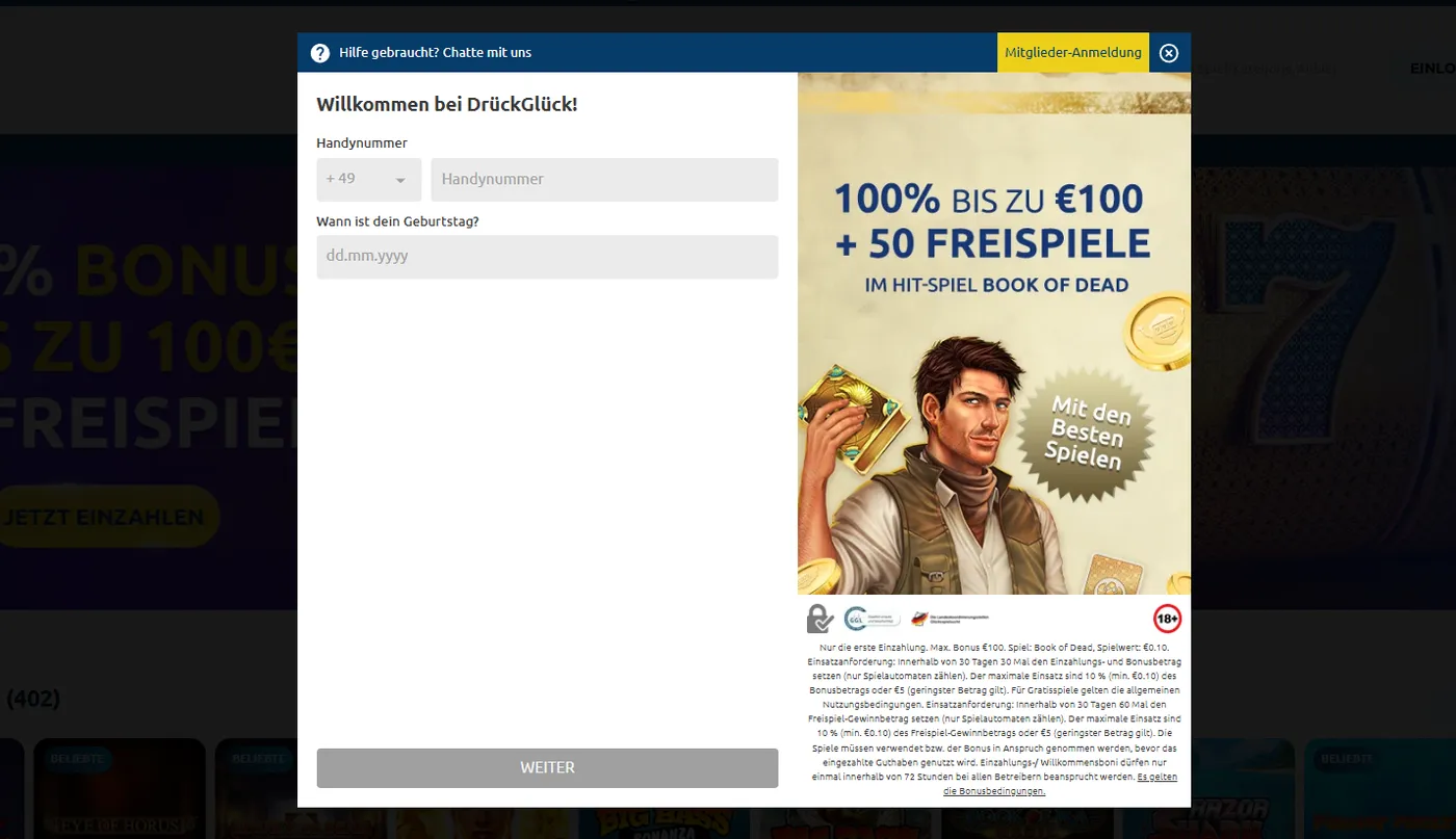 Wie kann man das Konto in einem Casino 10€ Einzahlung aufladen