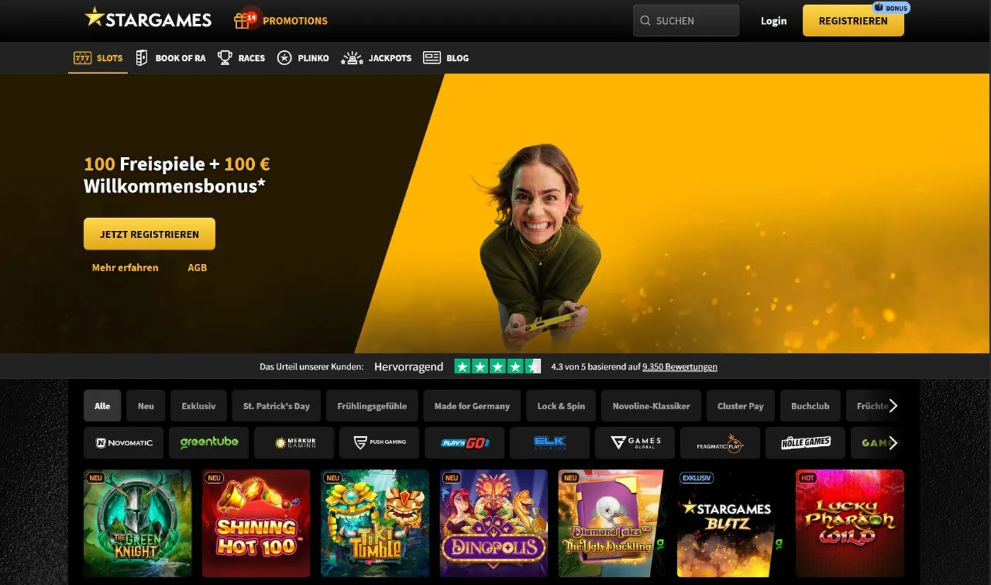 Vergleich: das beste Online Casino in Deutschland